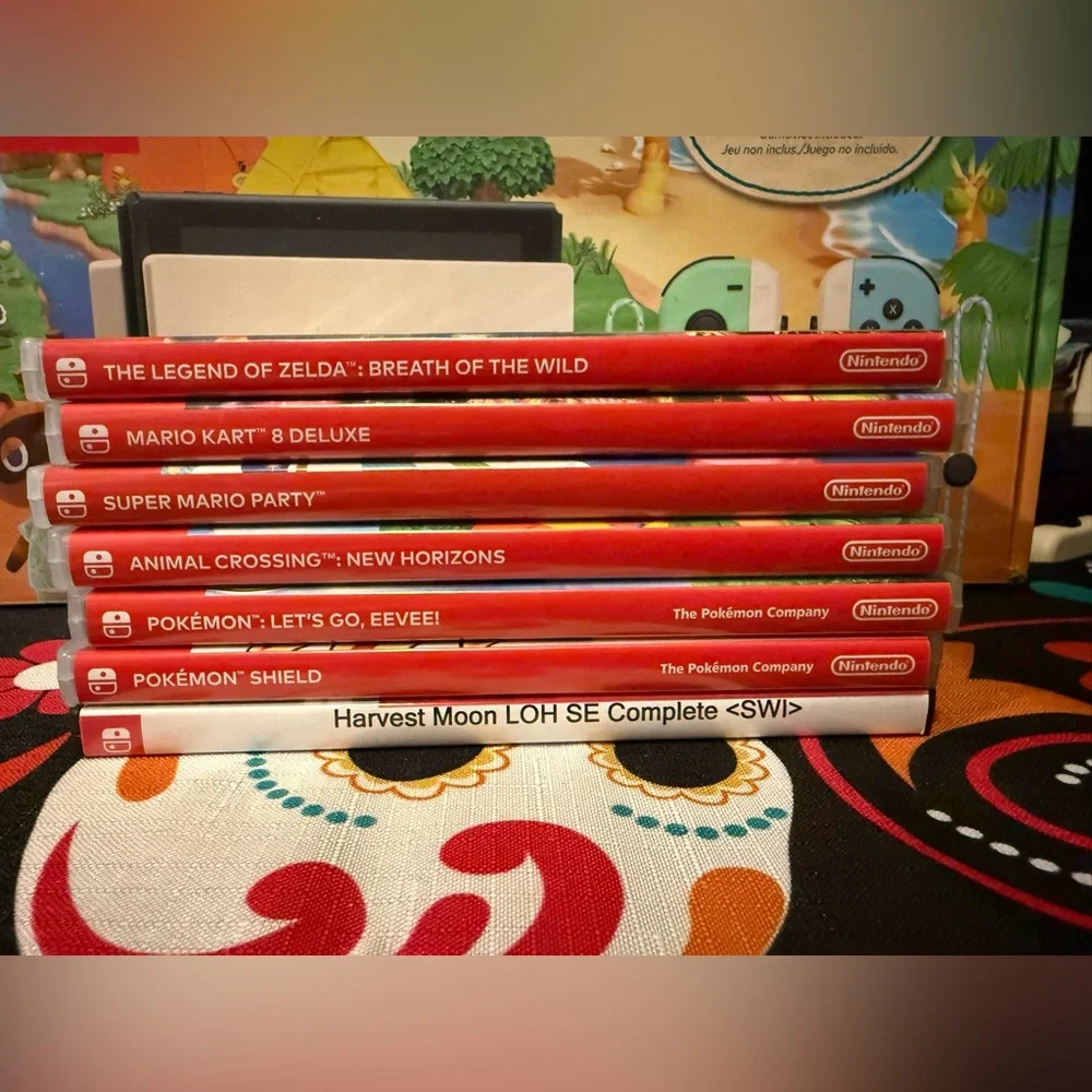 Nintendo Switch Animal Crossing LE w/ collection